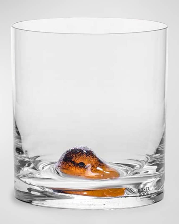 Kosta Boda New Friends Tumbler, Duck