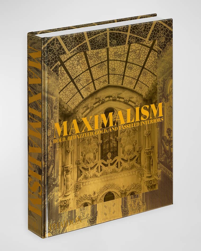 Phaidon Press "Maximalism Bold Bedazzled Gold and Tasseled Interiors" Book