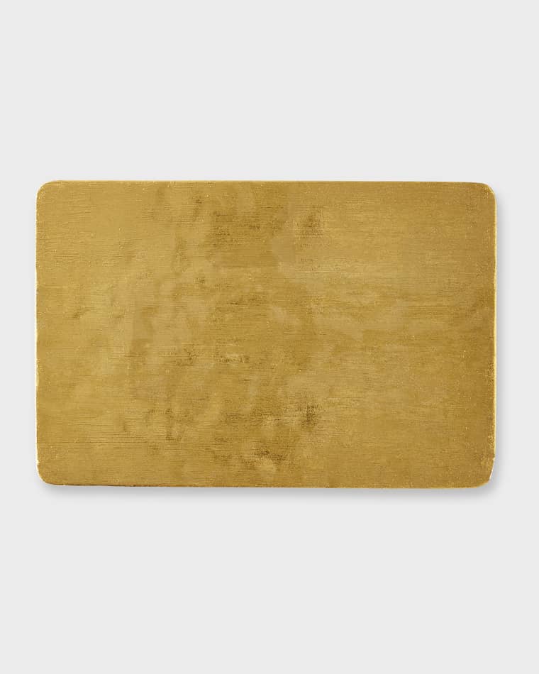 Nomi K Brushstroke Silver-Plated Rectangular Placemat