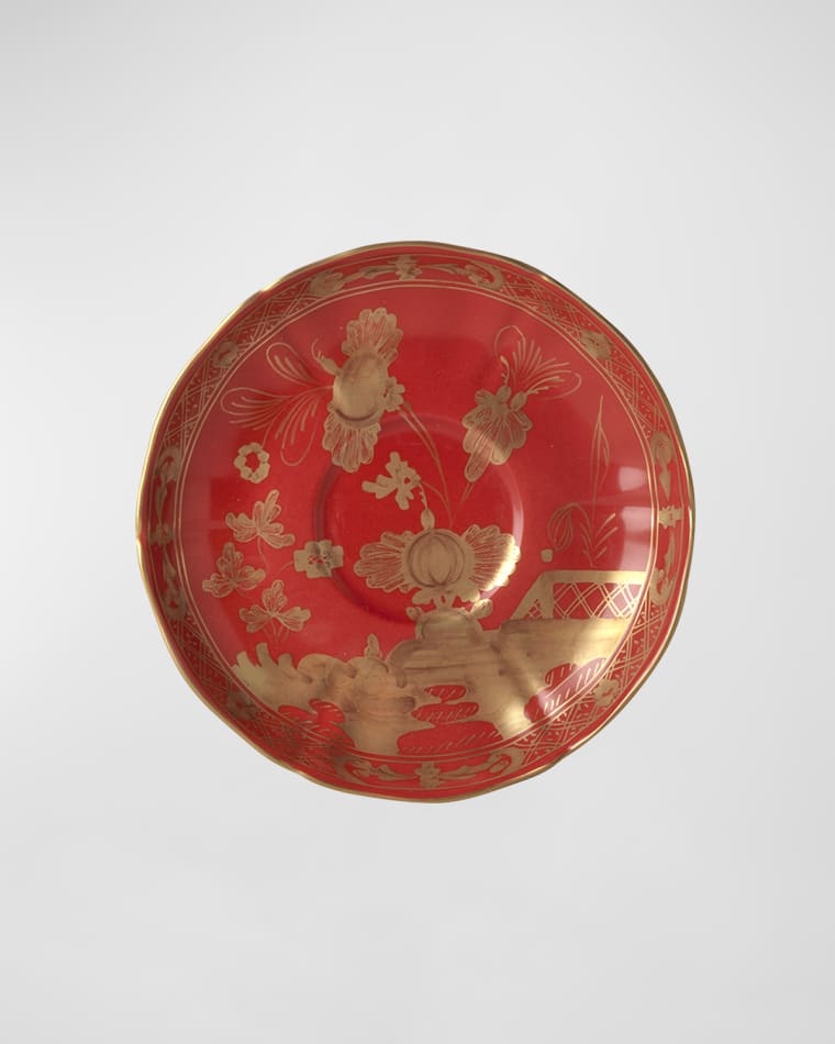 GINORI 1735 Oriente Italiano Rubrum Tea Saucer