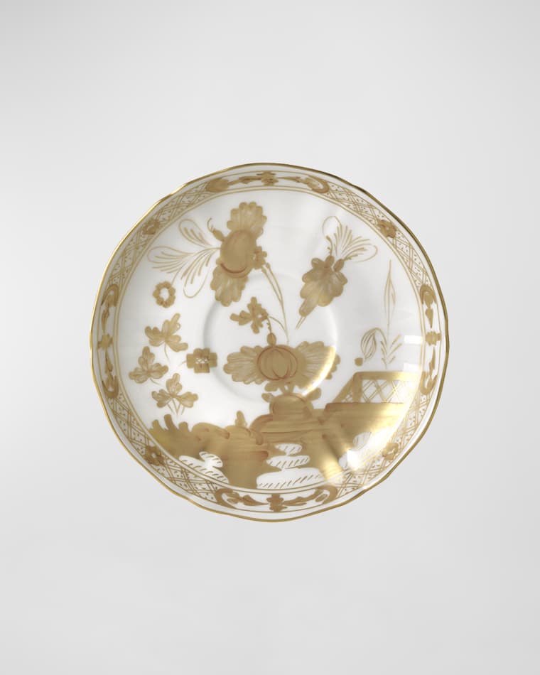 GINORI 1735 Oriente Italiano Aurum Tea Saucer