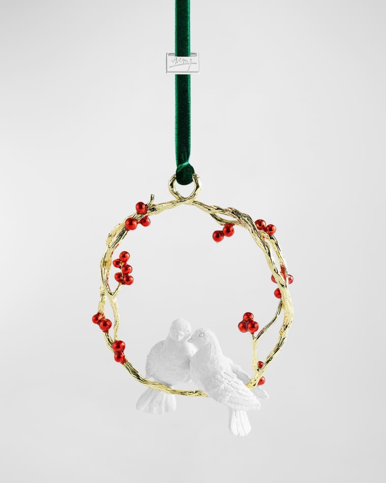 Michael Aram Turtle Dove Christmas Ornament