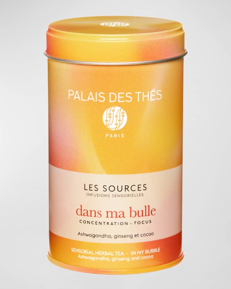 Palais des Thes Les Sources In My Bubble, Focus Organic Sensorial Herbal Tea, 4.9 oz.