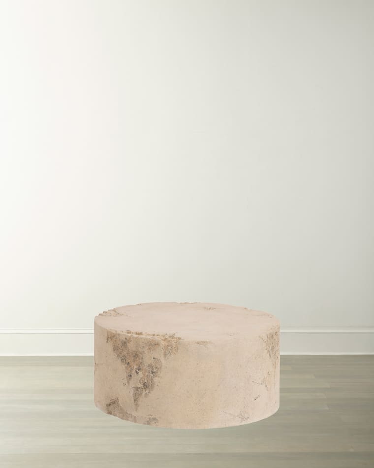 Phillips Collection Formation Coffee Table, Roman Stone