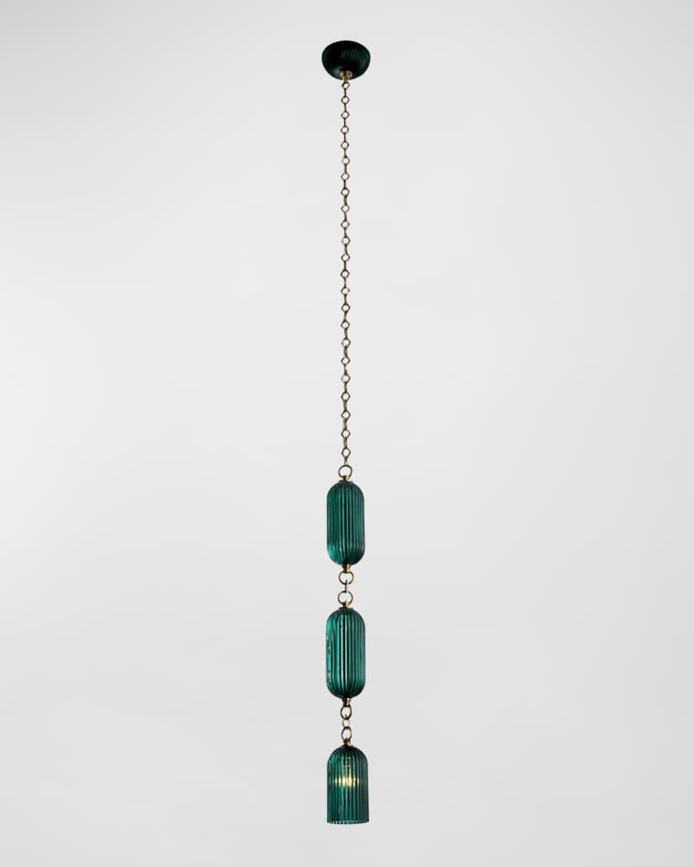 Allegri Crystal by Kalco Lighting Verde Mini Pendant Light