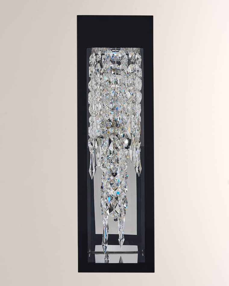 Allegri Crystal by Kalco Lighting Tenuta LED Outdoor Sconce, 30"