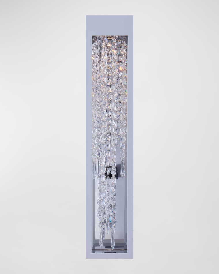 Allegri Crystal by Kalco Lighting Tenuta LED Outdoor Sconce, 30"