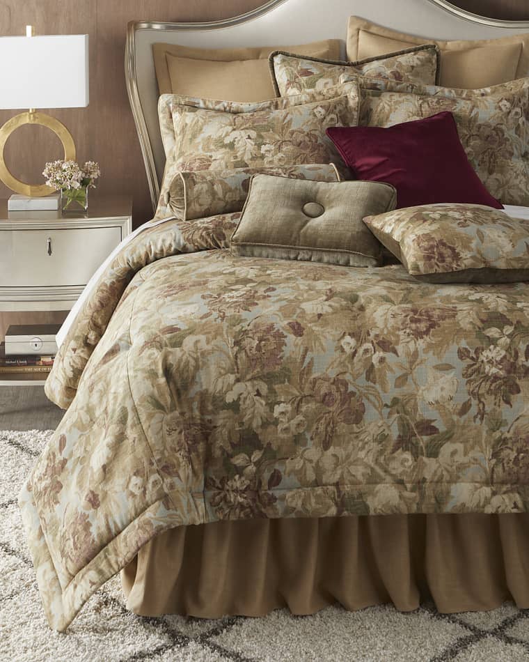 Sherry Kline Home Eloise Floral Euro Sham