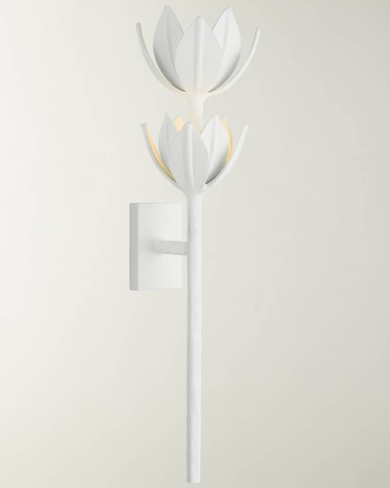 Visual Comfort Signature Alberto Two-Tier Sconce by Julie Neill
