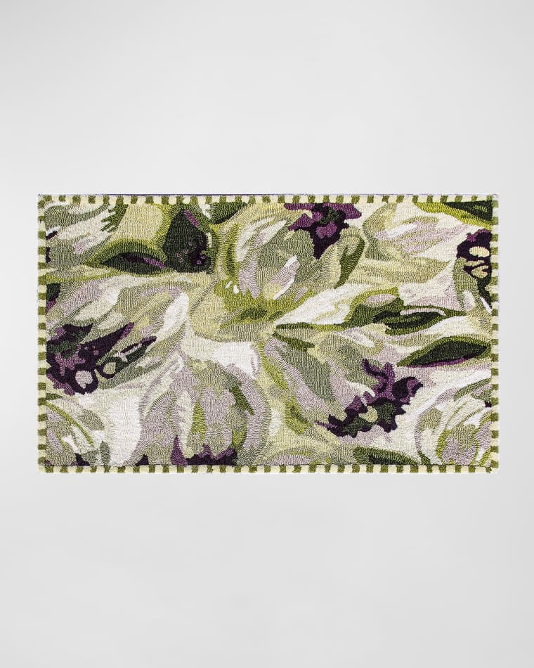 MacKenzie-Childs Artichoke Rug, 2' x 4'