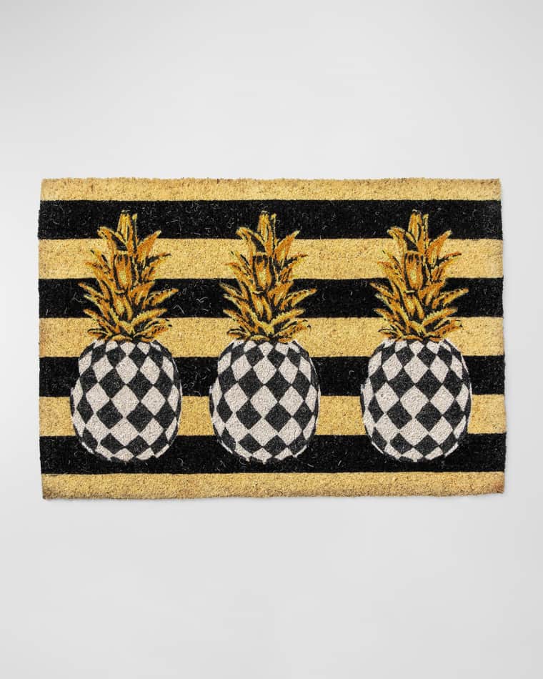 MacKenzie-Childs Pineapple Rug, 2' x 3'