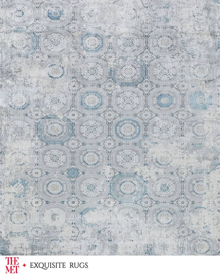 Exquisite Rugs x THE MET Legacy Power Loomed Rug, 10' x 14'
