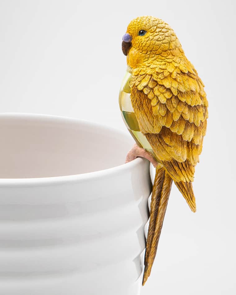 MacKenzie-Childs Parakeet Pot Climber
