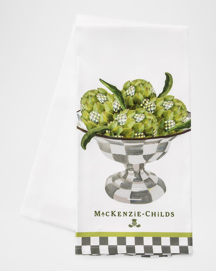 MacKenzie-Childs Artichoke Compote Dish Towel