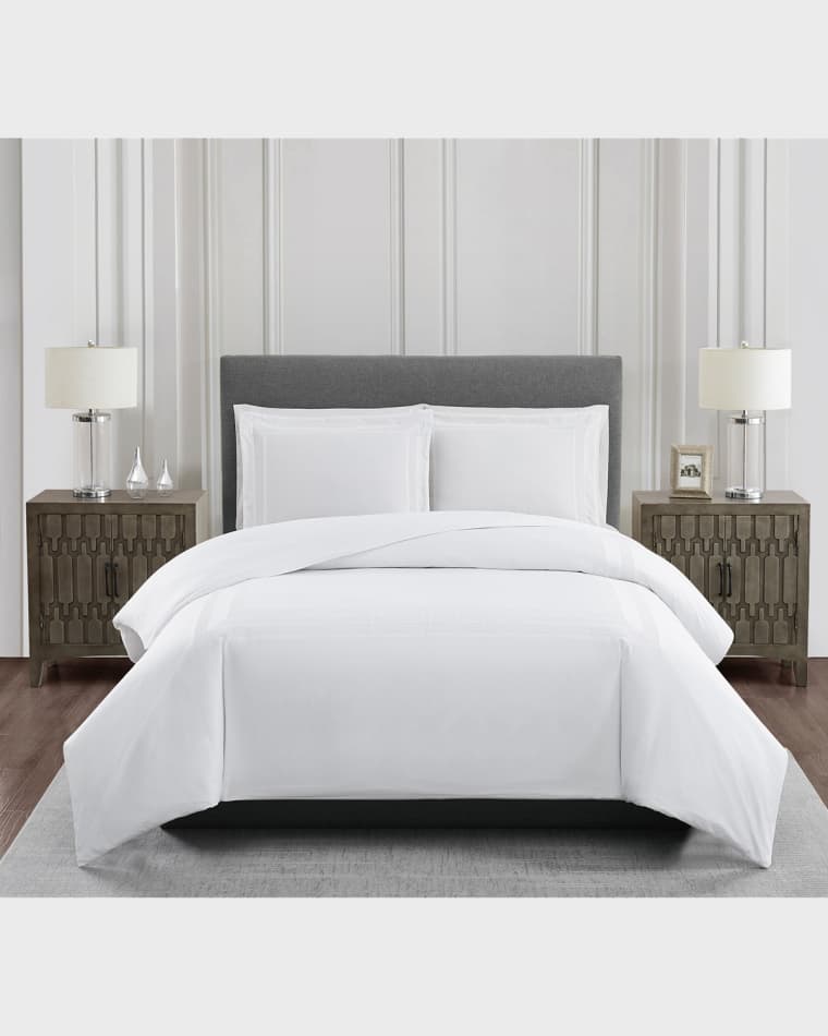 Charisma Bristol Embroidered 3-Piece Comforter Set, King