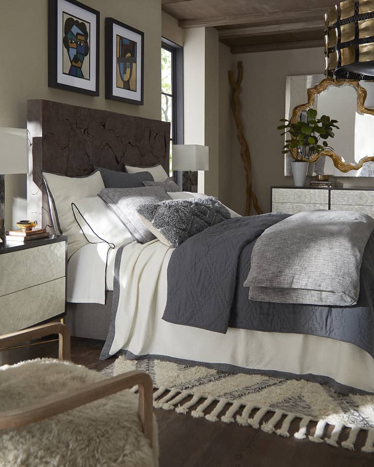 Amity Home Drew Duvet, Queen Mateo Coverlet, King Mateo Coverlet, Queen
