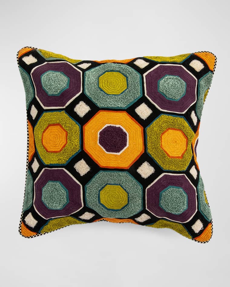 MacKenzie-Childs Geo Decorative PIllow