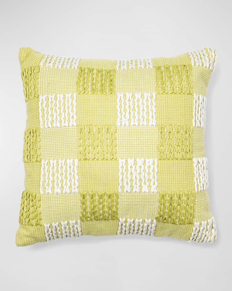 MacKenzie-Childs Buffalo Check Outdoor Pillow