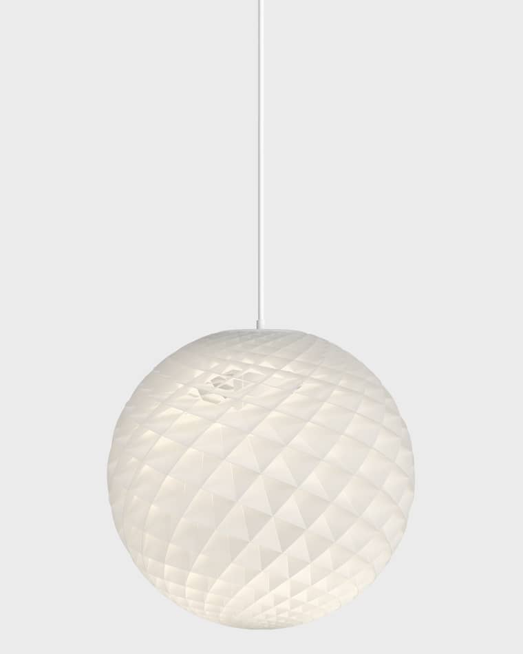 Louis Poulsen Patera White Pendant Light, 17"