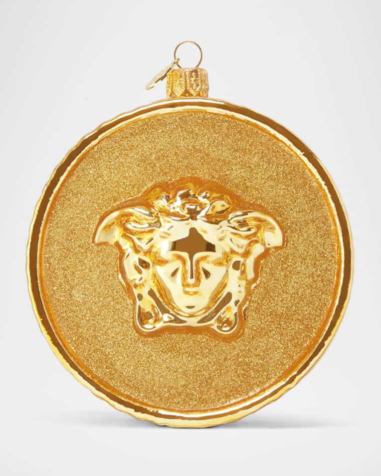 Versace Coin Holiday Ornament
