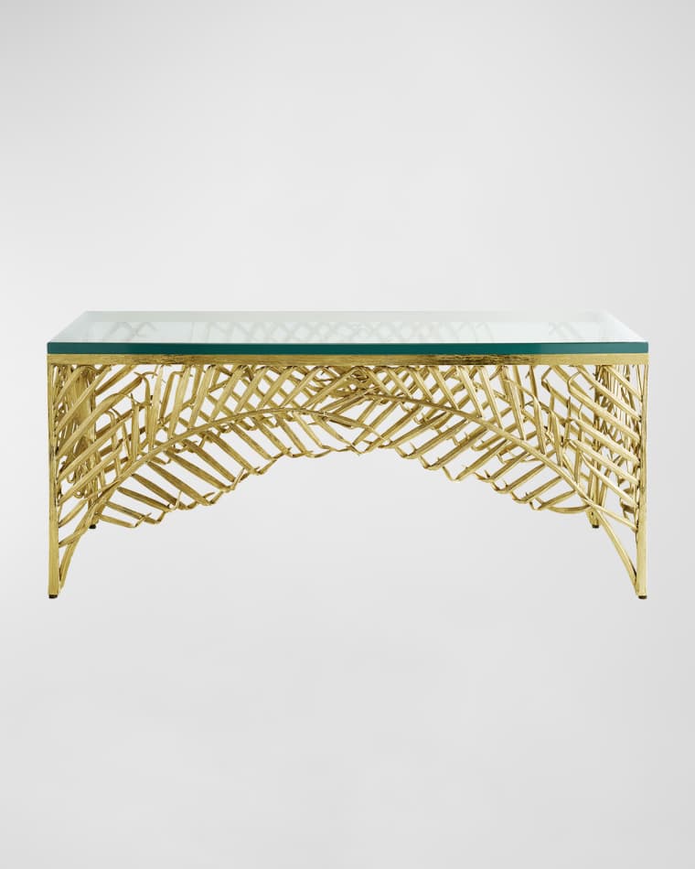 Michael Aram Palm Coffee Table
