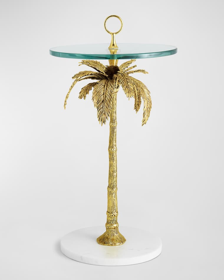 Michael Aram Palm Cocktail Table