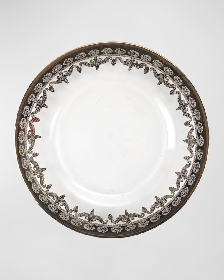 Arte Italica Vetro Platinum Dinner Plate