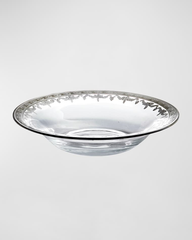 Arte Italica Vetro Platinum Pasta/Soup Bowl
