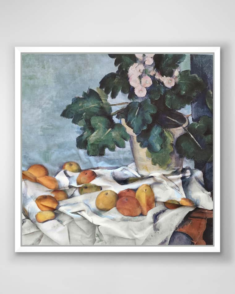 THE MET x Wendover "Still Life with Apples and a Pot of Primroses" Giclee Wall Art