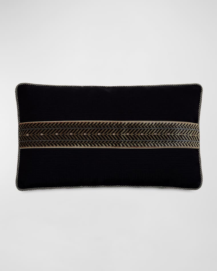 Eastern Accents Talena Nailhead-Embellished Decorative Pillow, 15" x 26"