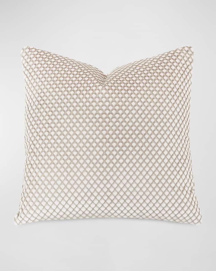 Barclay Butera by Eastern Accents Sussex Velvet Decorative Pillow, 22" Square