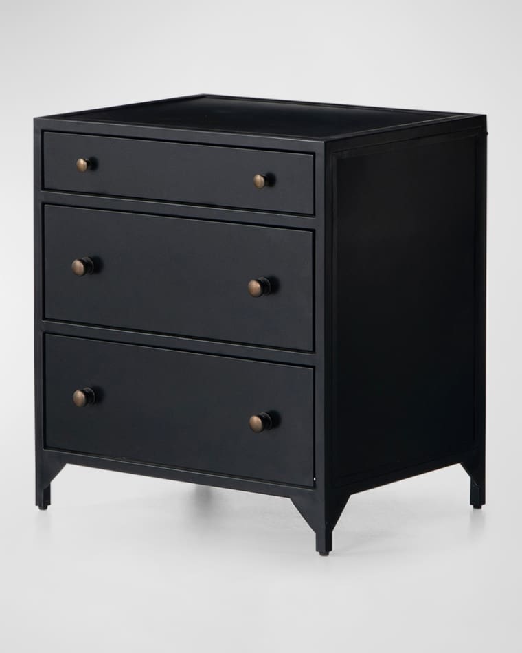 Four Hands Belmont 3-Drawer Nightstand