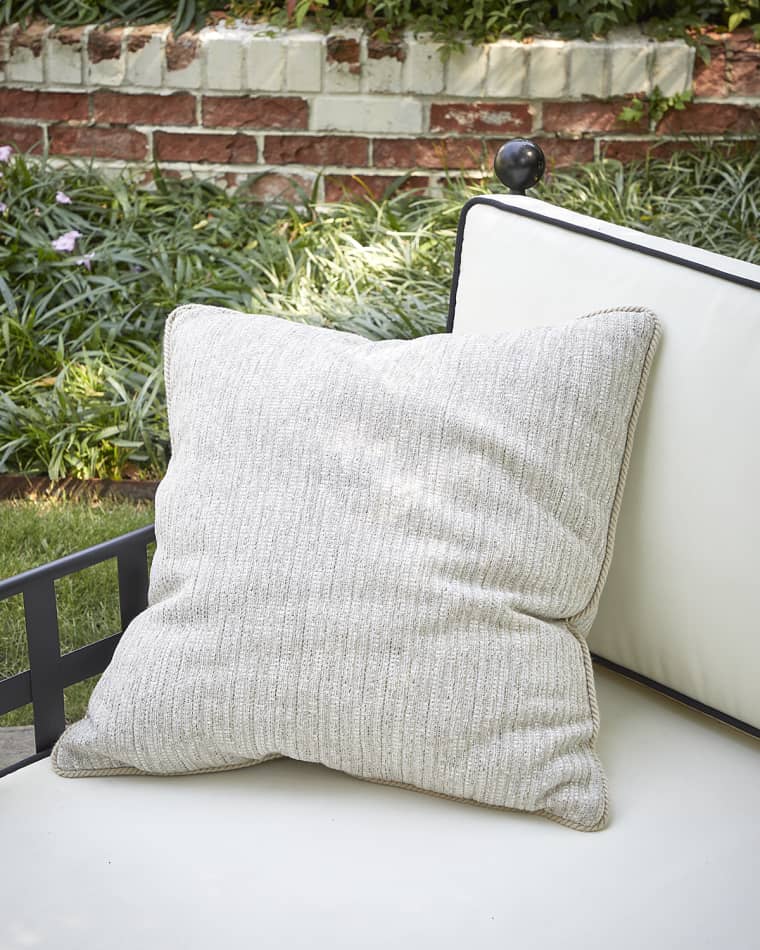 Elaine Smith Sumptuous Indoor/Outdoor Pillow, 20" Square