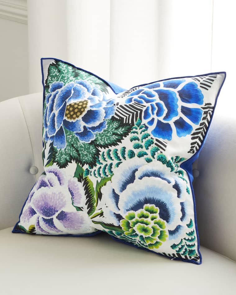 Designers Guild Rose De Damas Cushion, 22" Square