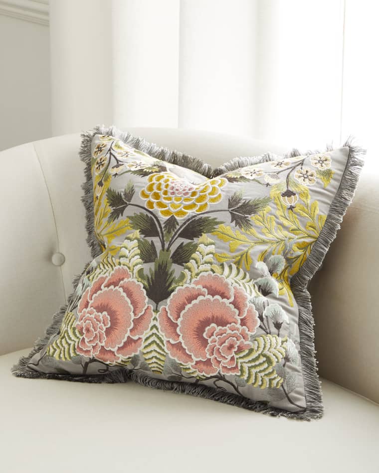 Designers Guild Brocart Decoratif Embroidered Cushion