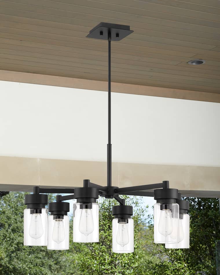 Ellington Bennet 6-Light Outdoor Chandelier