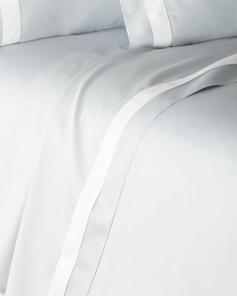 Matouk Ambrose King Flat Sheet