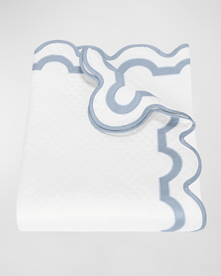 Matouk Mirasol Matelasse Coverlet, FULL-QUEEN