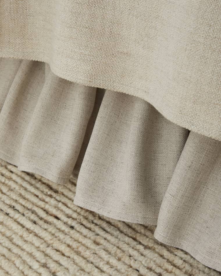 25 Mackenzie Lane Chinoiserie Dust Skirt , QUEEN