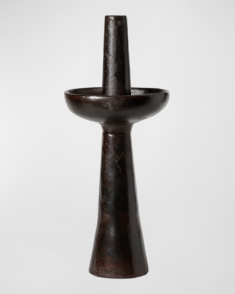Jan Barboglio Vela con Cuello Neck Candle Holder