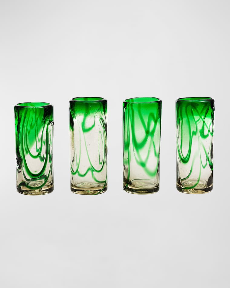 Jan Barboglio Drizzle Glasses, Set of 4