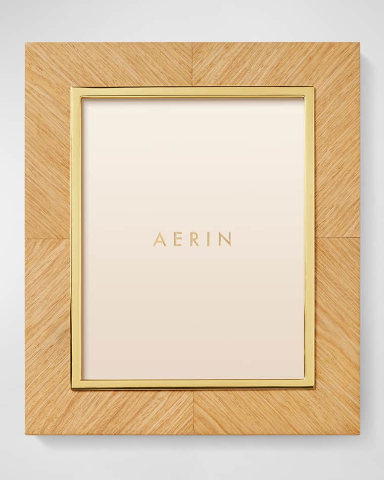 AERIN Marcello Oak Wood Picture Frame, 8" x 10"