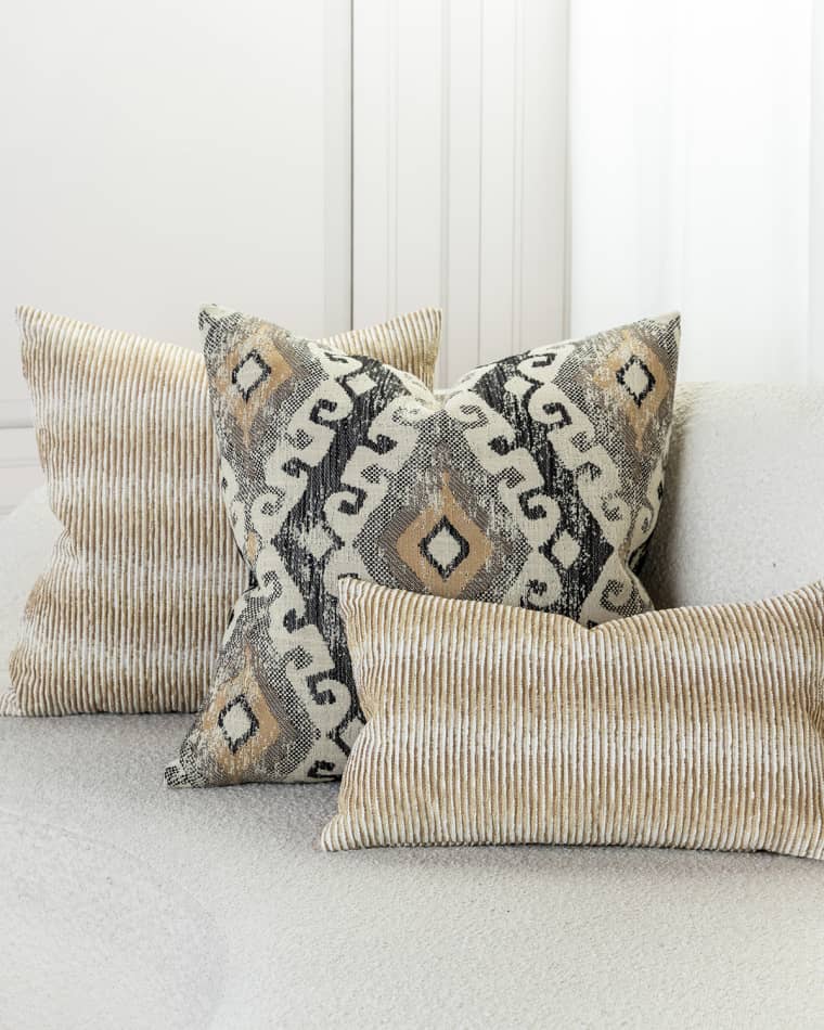 Elaine Smith Progress Indoor/Outdoor Pillow, 20" Square