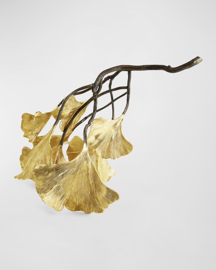 Michael Aram Golden Ginkgo Object (Limited Edition of 250)