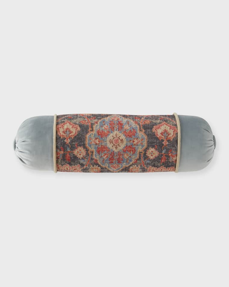 Sherry Kline Home Caspian Neck Roll Pillow