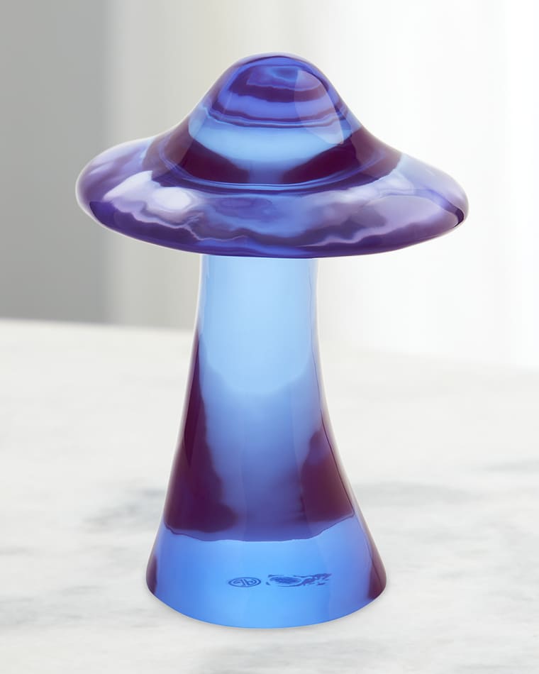 Jonathan Adler Purple Acrylic Mushroom