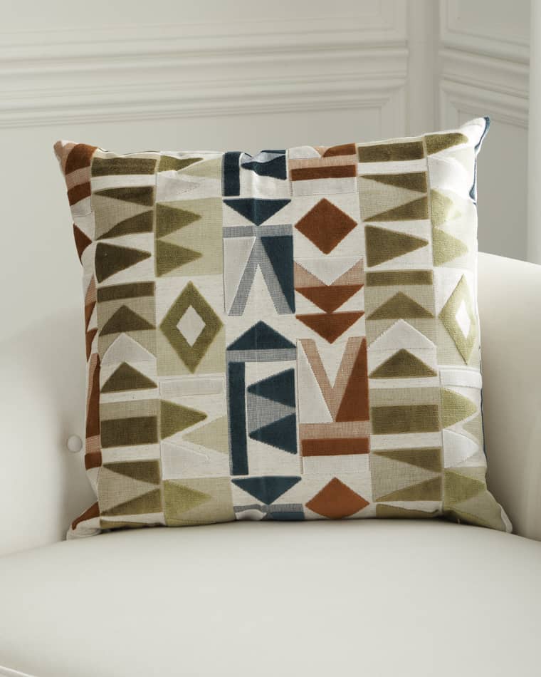 D.V. KAP Home Traydon Pillow, 24" Square