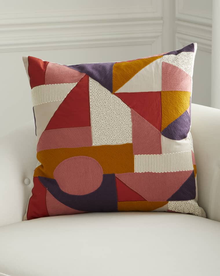 D.V. KAP Home Izzy Pillow, 24" Square