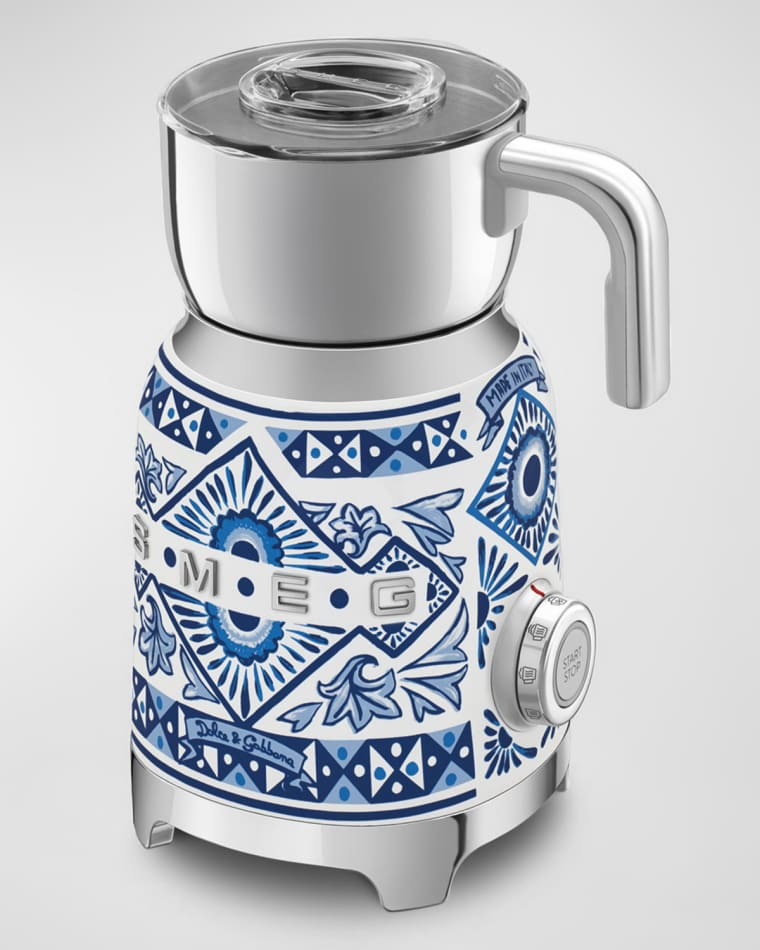 Smeg x Dolce&Gabbana Blu Mediterraneo Milk Frother