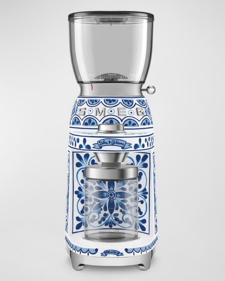 Smeg x Dolce&Gabbana Blu Mediterraneo Coffee Grinder